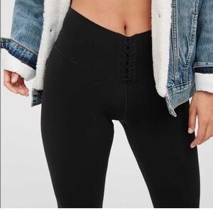 Offline by aerie size medium, black lace leggings